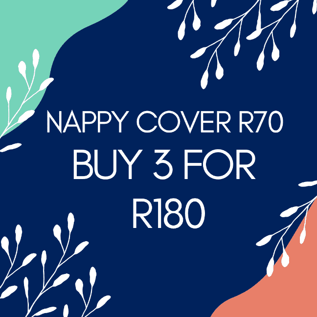 Nappy cover promotion flyer