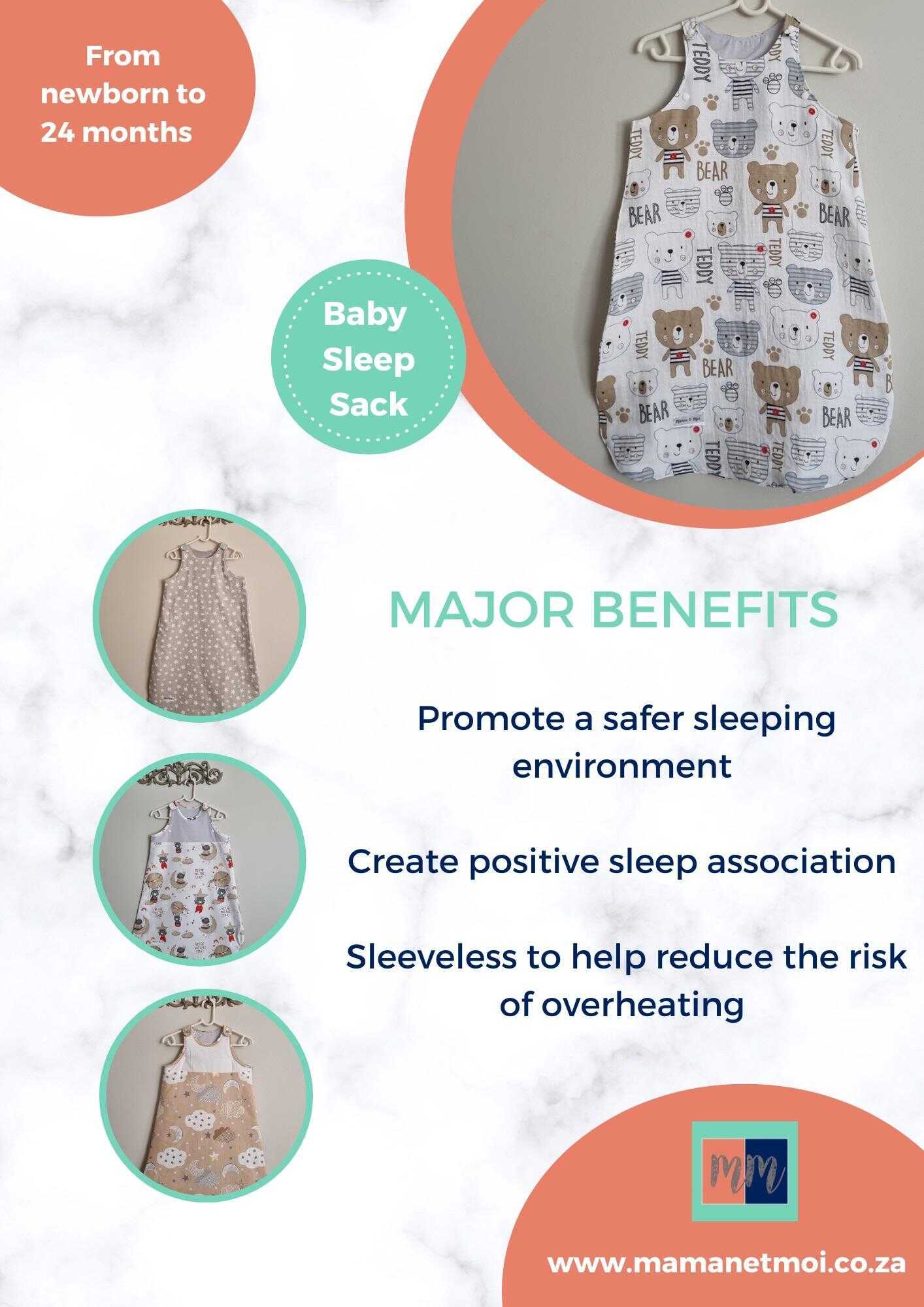 Baby sleeping bag info